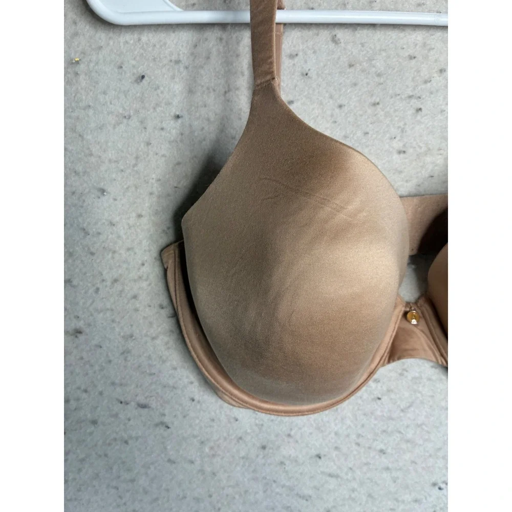 Victoria's Secret Body by Victoria Lined Perfect Coverage Bra Tan Nude 34DD